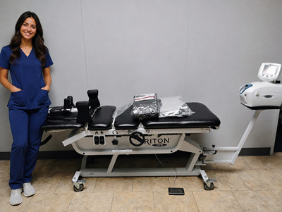 Chattanooga TRITON DTS Decompression Table Traction Table Therapy Complete Set