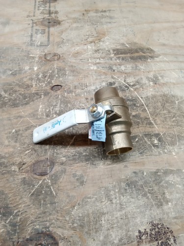 Apollo 1-1/2" Brass Ball Valve Sweat Solder Full-Port Lead Free 77FLF-207-01