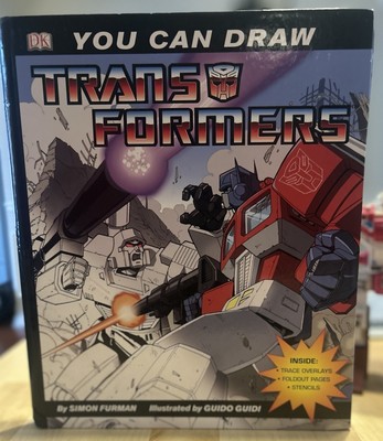 You Can Draw Transformers book by DK Books, Simon Furman Very Good