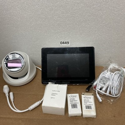 Clare ONE Clare Controls Smart Home Panel Model CLR-C1-21 With Camera & Sensors