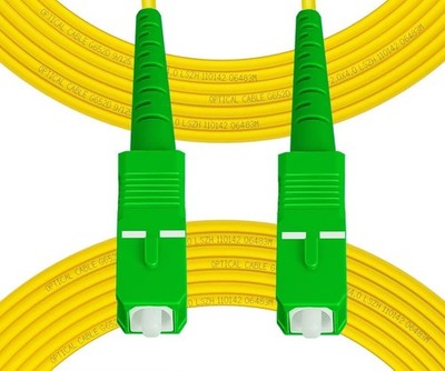 Fibergaga-15m(50ft) OS2 SC/APC to 50 ft, Simplex