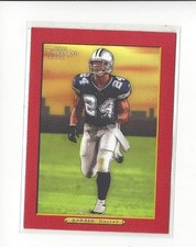 2005 Topps Turkey Red Football Red Parallel Singles - You Choose