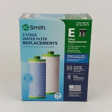 AO Smith 2 Stage ( E ) Filter Replacement 2 Pack AO-US-200-R Brand New Sealed