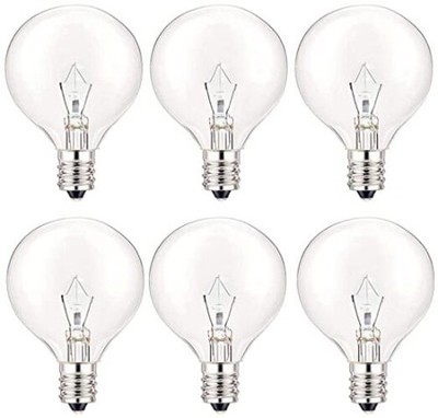 25 Watt Wax Warmer Bulbs, Light Bulbs for Full Size Scentsy 25watt-warm White