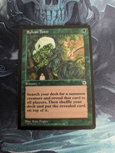 Mtg Sylvan Tutor | eBay