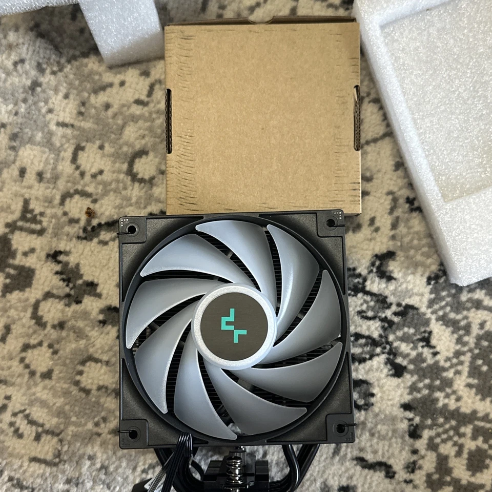 GAMMAXX Deep Cool AG500 BK ARGB CPU Air Fan Cooler Black New Complete - Image 4 of 4