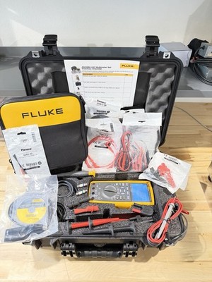 FLUKE 287 AN/GSM-437 DIGITAL MULTIMETER TESTER KIT (FREE SHIPPING) TESTED