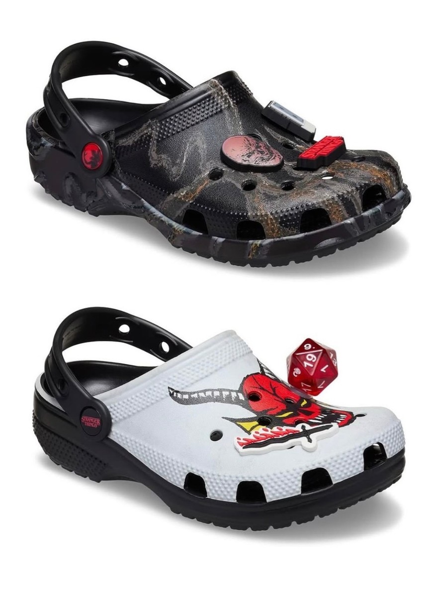 Crocs Stranger Things Hellfire Classic Clog Multi Men's Size PICK