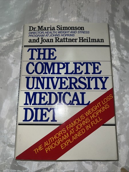 The Complete University Medicla Diet By Dr. Maria Simonson Textbook Best Diet
