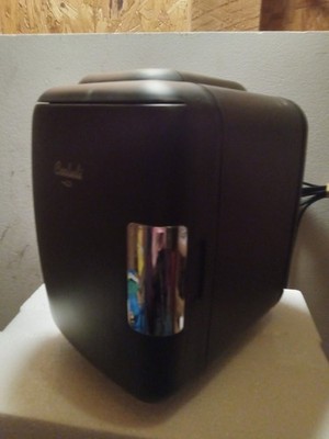 Cooluli Classic 4L Mini cooler/warmer BLACK Compact - cosmetics dorm tabletop
