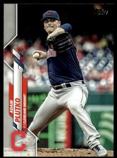 2020 Topps Update Adam Plutko Cleveland Indians #U-294
