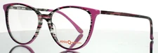 ETNIA BARCELONA Marie 2PKHV Pink Havana Womens Semi Cat Eye Eyeglasses 52-16-145