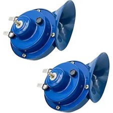 300DB Super Loud Car Horn, 12V Waterproof Car Air Electric Snail Horn, Universal