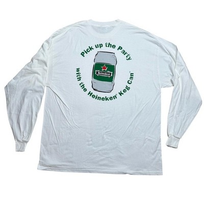 Vintage Heineken ''Pick Up The Party'' Long Sleeve T-Shirt - XXL