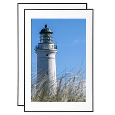 24x36 Metal Picture Frame, Display 20x30 Pictures with Mat or 24x36 without M...