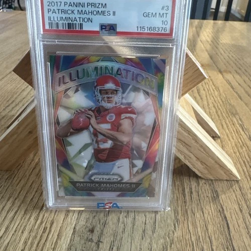 2017 Panini Prizm - Illumination Patrick Mahomes II #3 Silver Prizm (RC)
