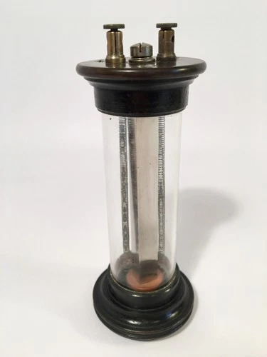 Bell - Hörer / Telefon / Bell - Telephone / Glaszylinder / Lehrmodell ? um 1900