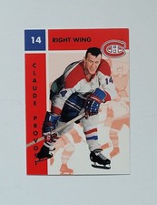 1995-96 Parkhurst #61 Claude Provost 66-67 Design