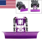 For 1/18 TRX4M Bronco Defender Metal Adjustable Snow Beach Shovel Plow Parts US