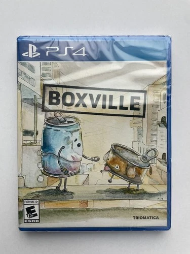 Boxville PS4, rare cover variant, new, sealed