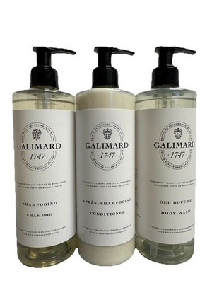 GALIMARD 1747 Luxury Collection Shampoo Conditioner Body Hand Wash Lotion Shower