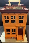 #938 Sesame Street Brownstone House BUILDING ONLY Vtg Fisher Price Little People