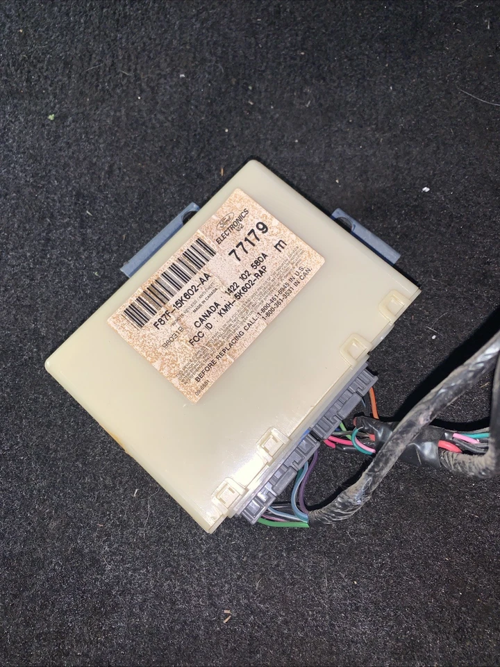 Ford F-150 Expedition 1998 2000 módulo de entrada sin llave antirrobo F87F-15K602-AA Foto 2 de 3