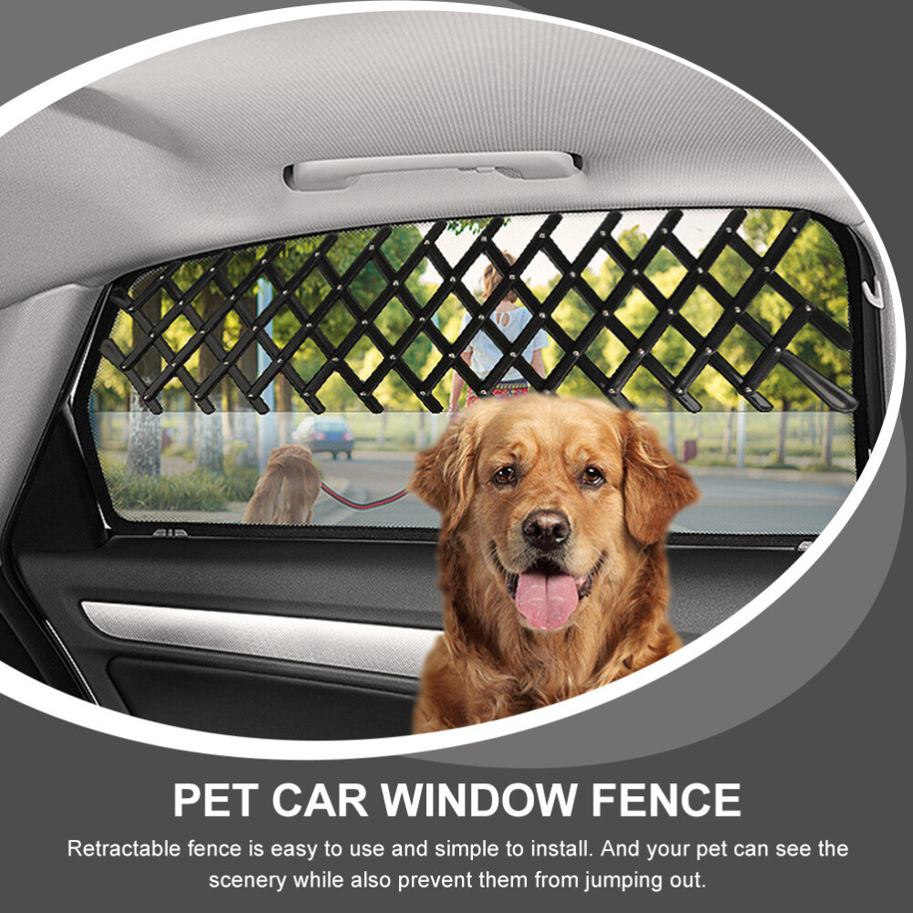 Cat Doorway Barrier Outdoor Dog Fence Pet Window The Travel eBay