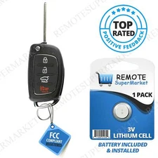Remote For 2013 2014 2015 2016 Hyundai Santa Fe Keyless Entry Car Key Fob