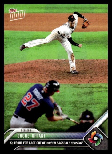2023 Topps Now World Baseball Classic #WBC-71 Shohei Ohtani NM-MT /42273