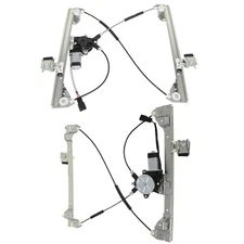 For Hummer H2 2003-2009 Pair Front Left Right Window Regulator & Motor Assembly