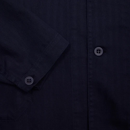 LABO ART Robert Resca Atlantic Blue Shirt Jacket Cotton Full Button 3 Fits L image 2