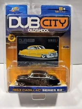 Jada Dub City Old Skool 1:64 Scale 1953 CADILLAC SERIES 62 Diecast - Series #1