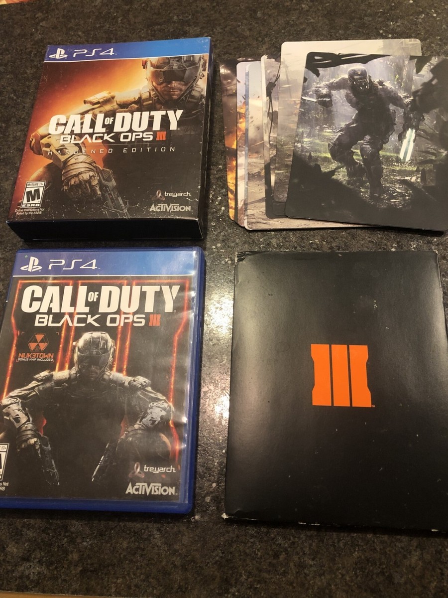 Call Of Duty Black Ops 3 Hardened Edition PS4 - Édition Spéciale, Comme Neuf, PAL