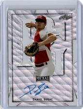 2019 Leaf Perfect Game All American Silver Wave Daniel Susac Auto 2/12 (B31)