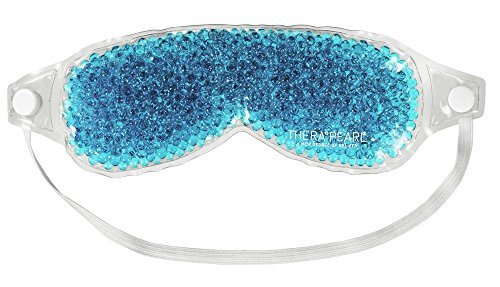 Eye Mask by TheraPearl, Ice Pack, Flexible Gel Beads for Hot Cold Therapy, for-image