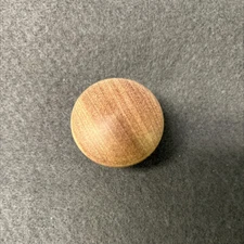 1-1/2"  Unfinished Birch Wood Knob