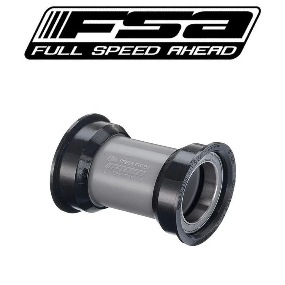 Soporte inferior FSA Press Fit BB30 PF30 68mm 386evo Bright Bicicleta Bicicleta Bicicleta de Carretera Foto 2 de 4