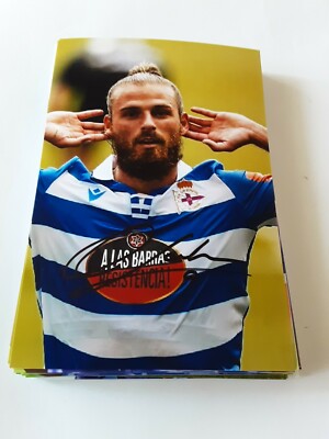 Signiertes Foto Christian Santos Deportivo La Coruna NEU 