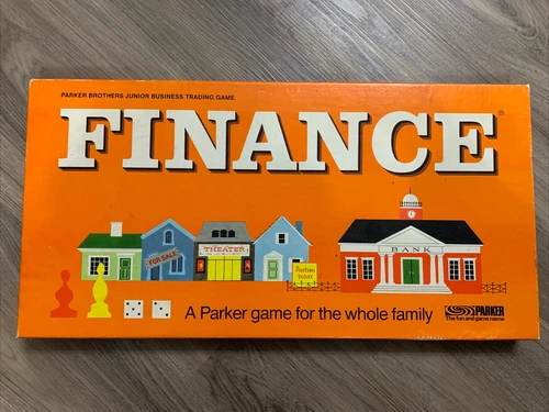 Vintage Parker Brothers Finance Board Game Business Complete