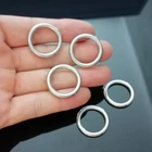 10pcs  Strong 3*25mm Large Stainless steelseamless stainless Jump Ring Findings