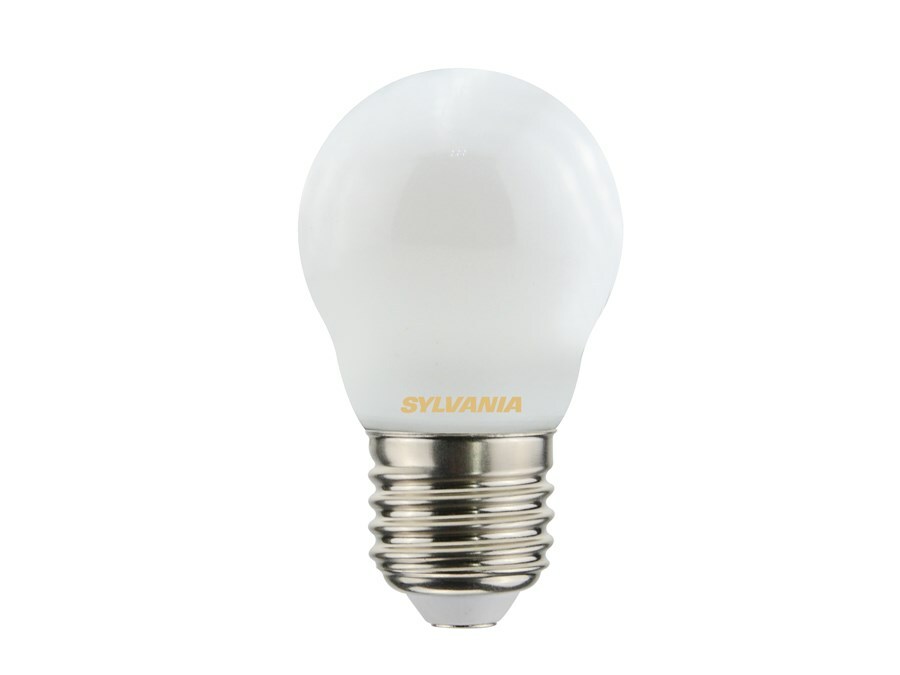 SYLVANIA - TOLEDO RETRO SFERA G45 SATINATA LED 4W 400LM 827 E27