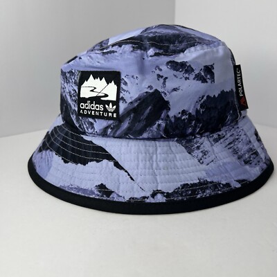 Adidas Adventure Boonie Bucket Hat Adult One Size Purple Polartech Fleece 