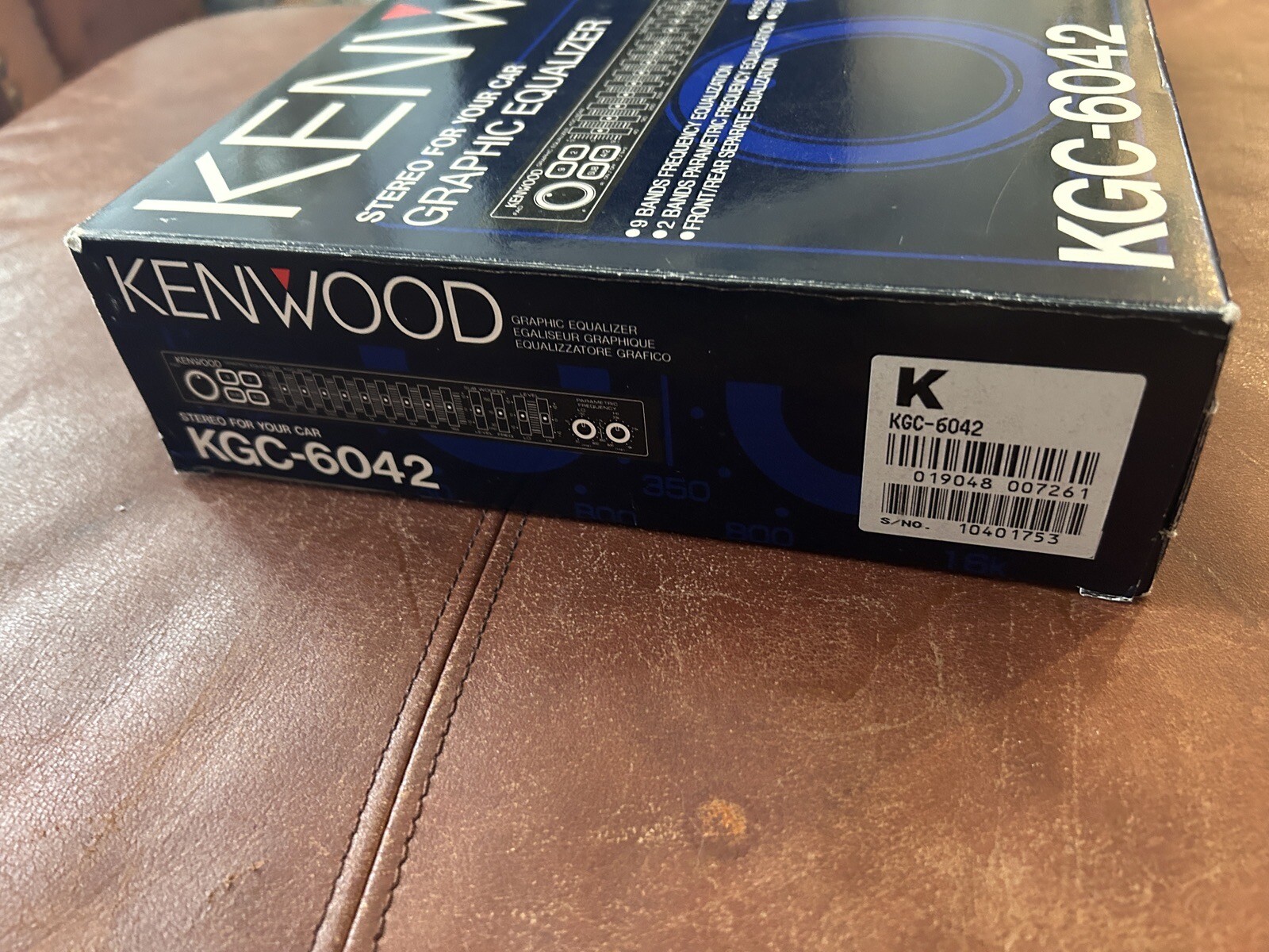Kenwood Kgc 6042 Equalizer Old School Eq . As Is No Returns Or Refunds eBay