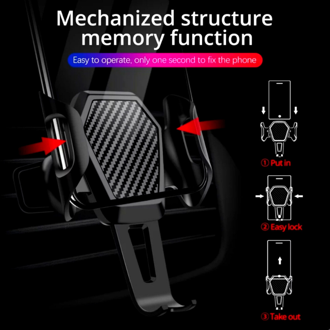 360 Base Para Poner Sujetar El Telefono En Carro Soporte Celular Movil GPS  Coche