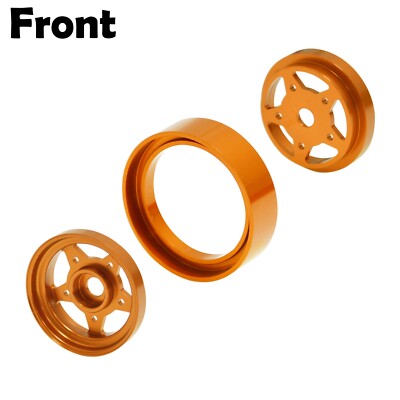 Roues En Aluminium Pour Voitures RC Tamiya 1:10 (Grasshopper, Hornet...) - Neuves