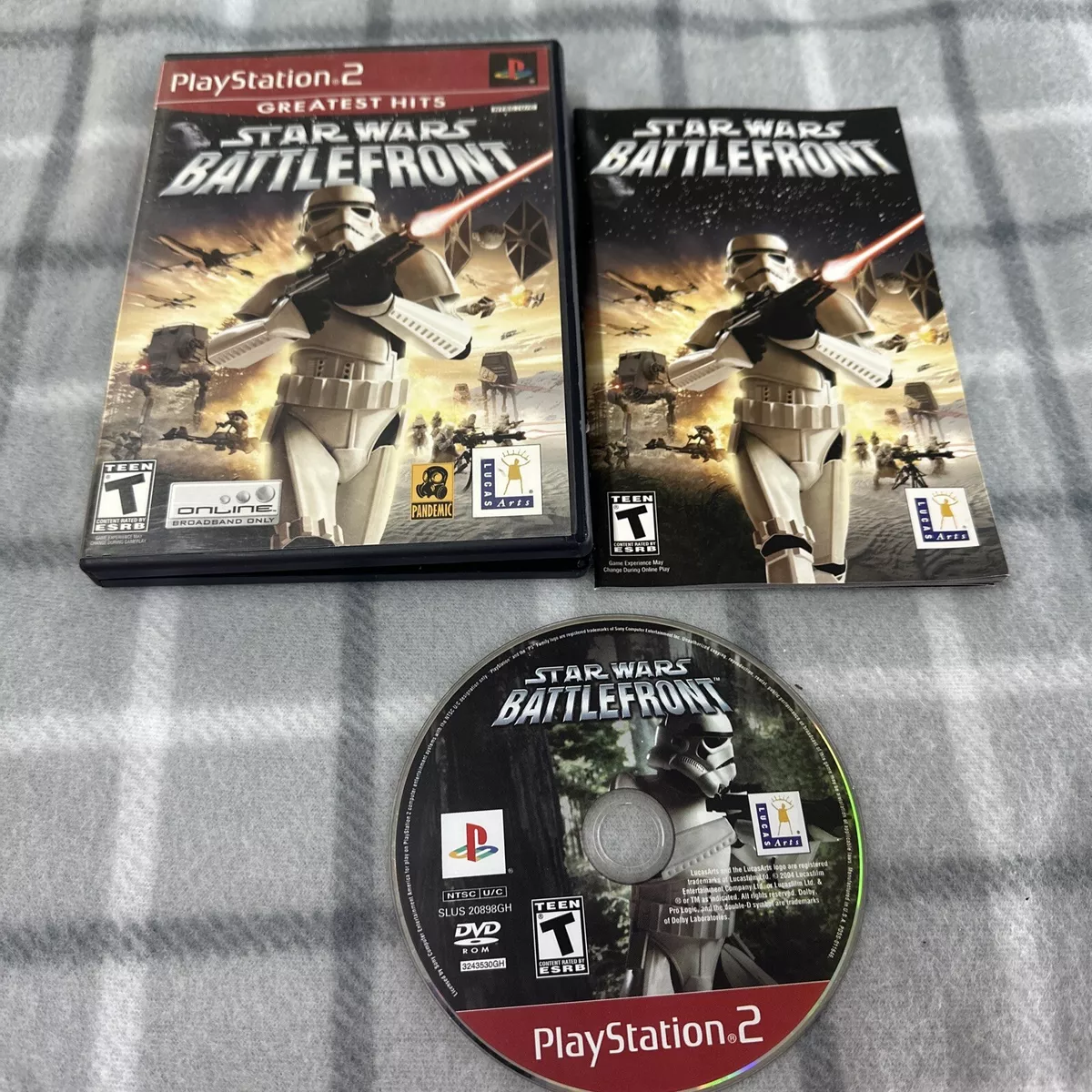 Star Wars Battlefront II C BL PS2