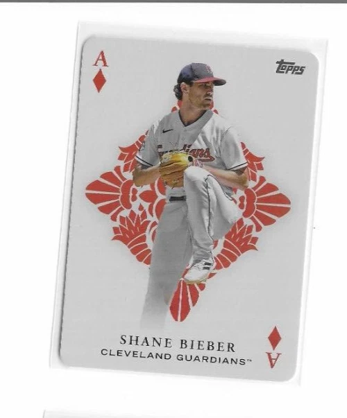 Shane Bieber trading card