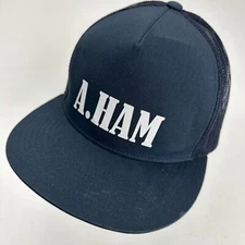 A. Ham Trucker Ball Cap Hat Snapback