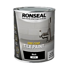One Coat Tile Paint Water Base, For Interior Kitchen & Generic Wall Tiles 750ml